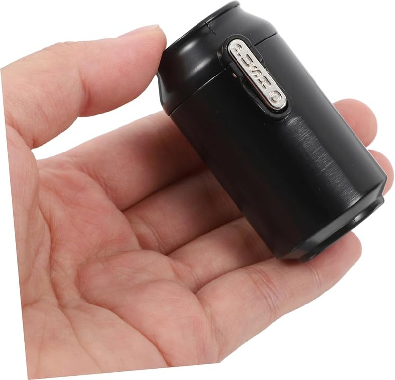 منفضة سجائر محمولة مقاومة للحريق بغطاء محكم، سعة كبيرة مقاومة للرياح للاستخدام في الهواء الطلق والسيارة - Image 3